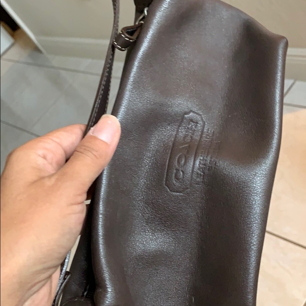 Coach brown small bag